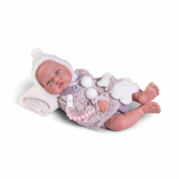80326-Antonio Juan Boneca Sweet Reborn com Manta 42cm.webp